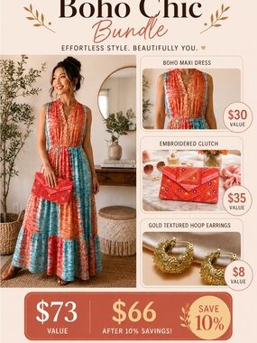 Coral Dress Bundle